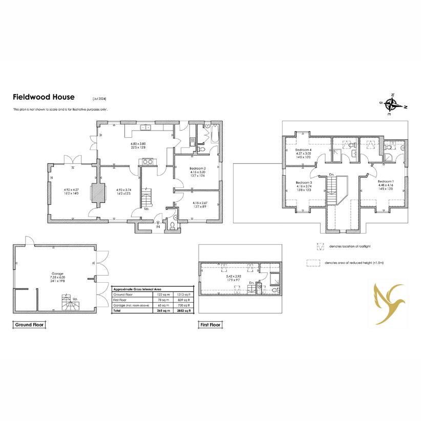 5 bedroom detached house for sale - floorplan