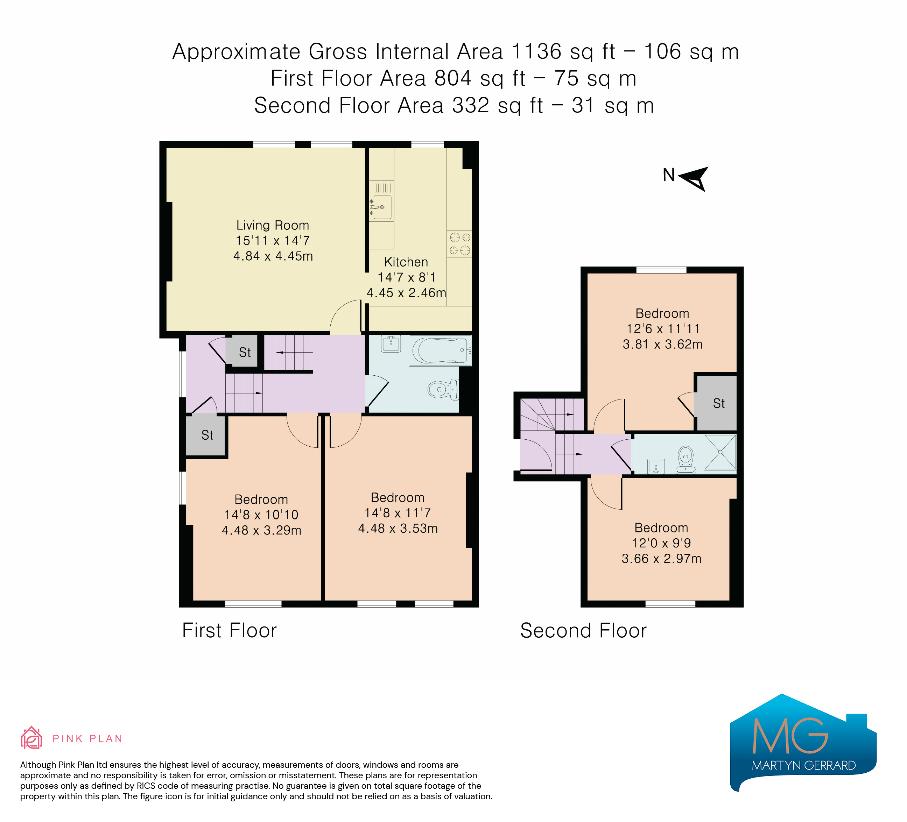 4 bedroom flat for sale - floorplan