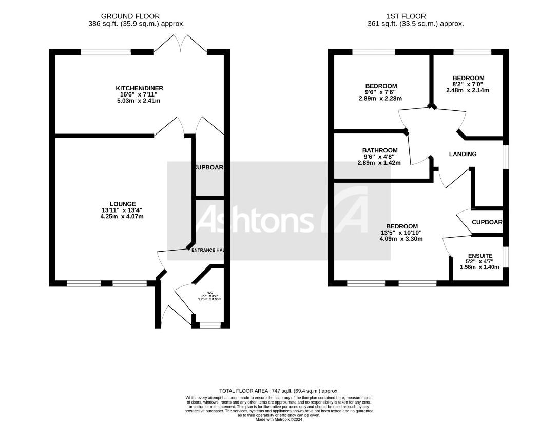 3 bedroom town house for sale - floorplan