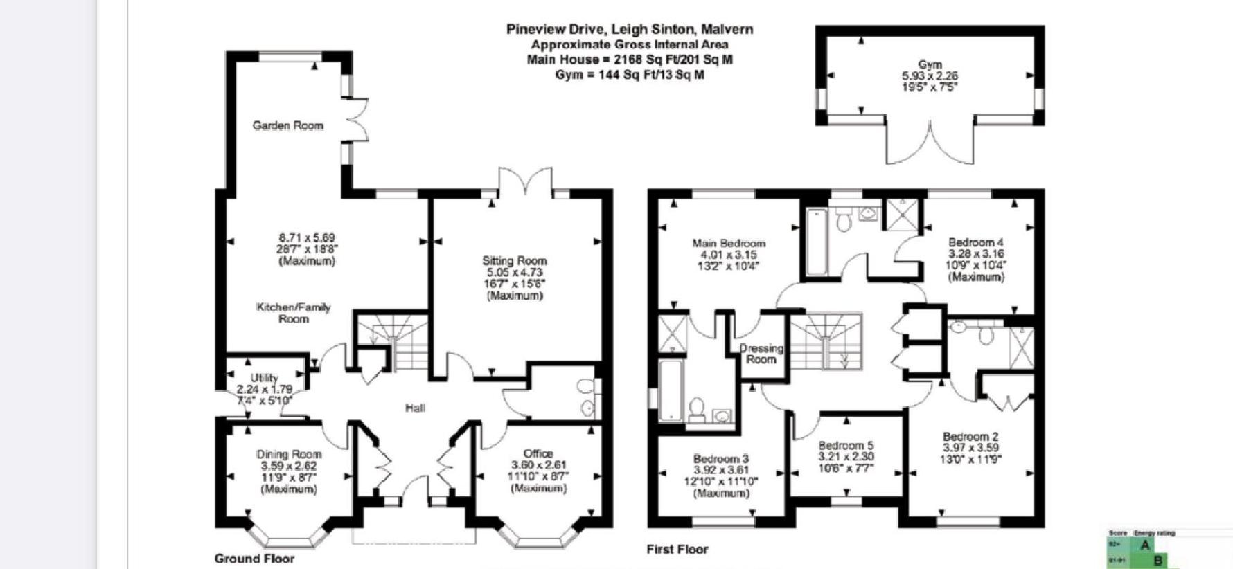 5 bedroom detached house for sale - floorplan