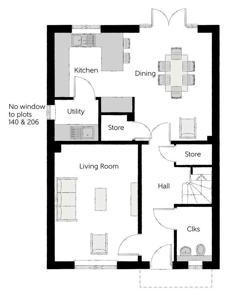 4 bedroom detached house for sale - floorplan