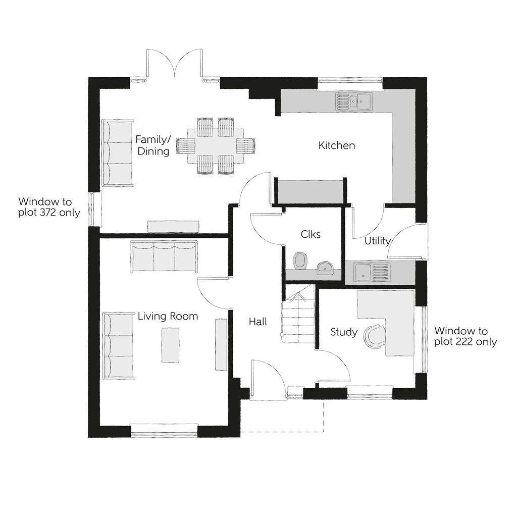 4 bedroom detached house for sale - floorplan