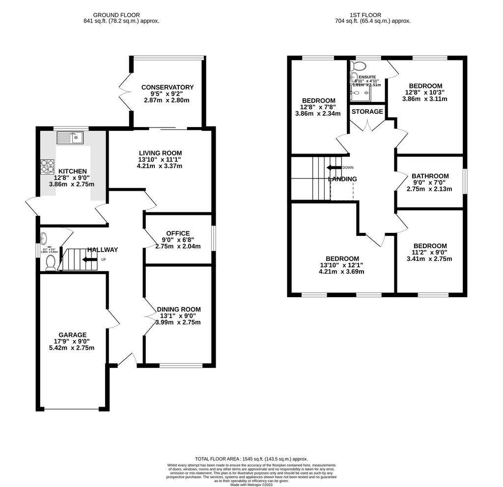 4 bedroom detached house for sale - floorplan