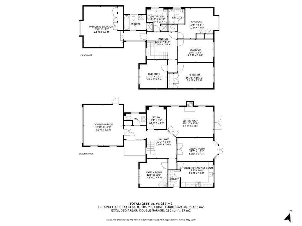 5 bedroom detached house for sale - floorplan