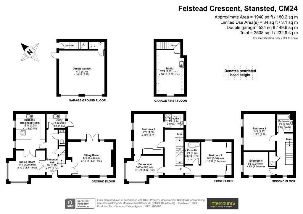 5 bedroom detached house for sale - floorplan