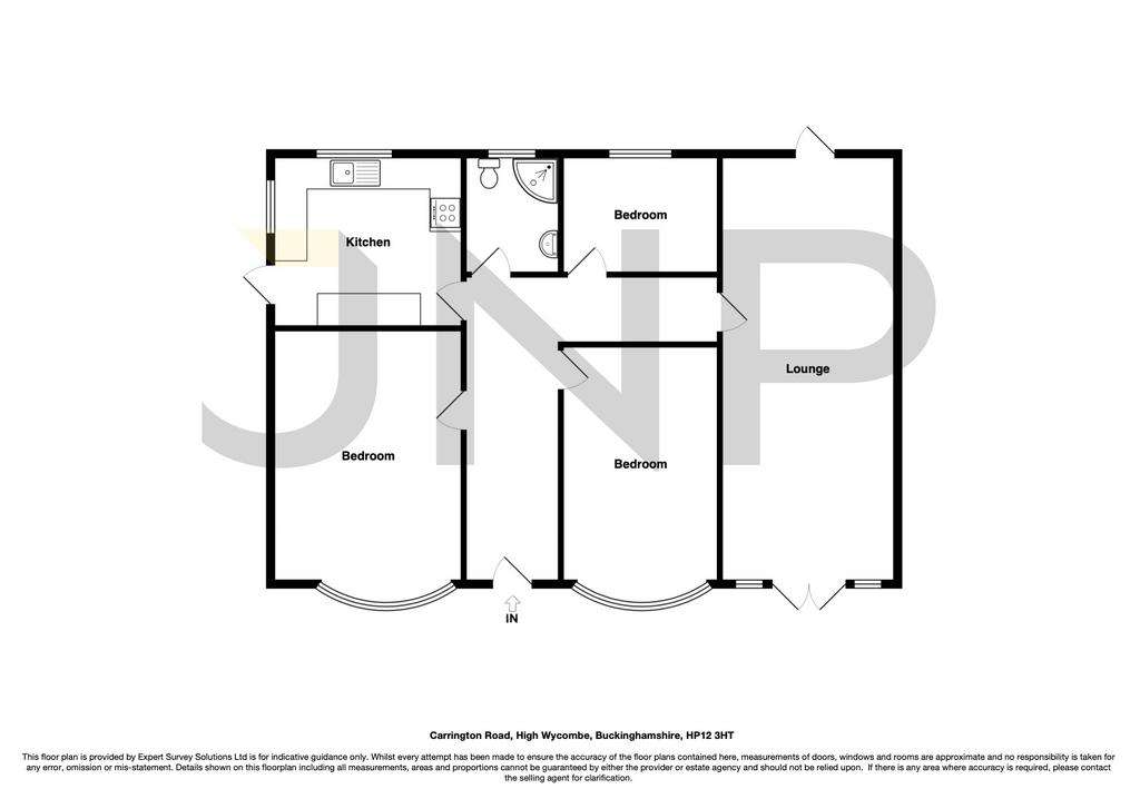 3 bedroom bungalow for sale - floorplan