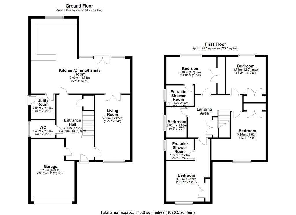 4 bedroom detached house for sale - floorplan