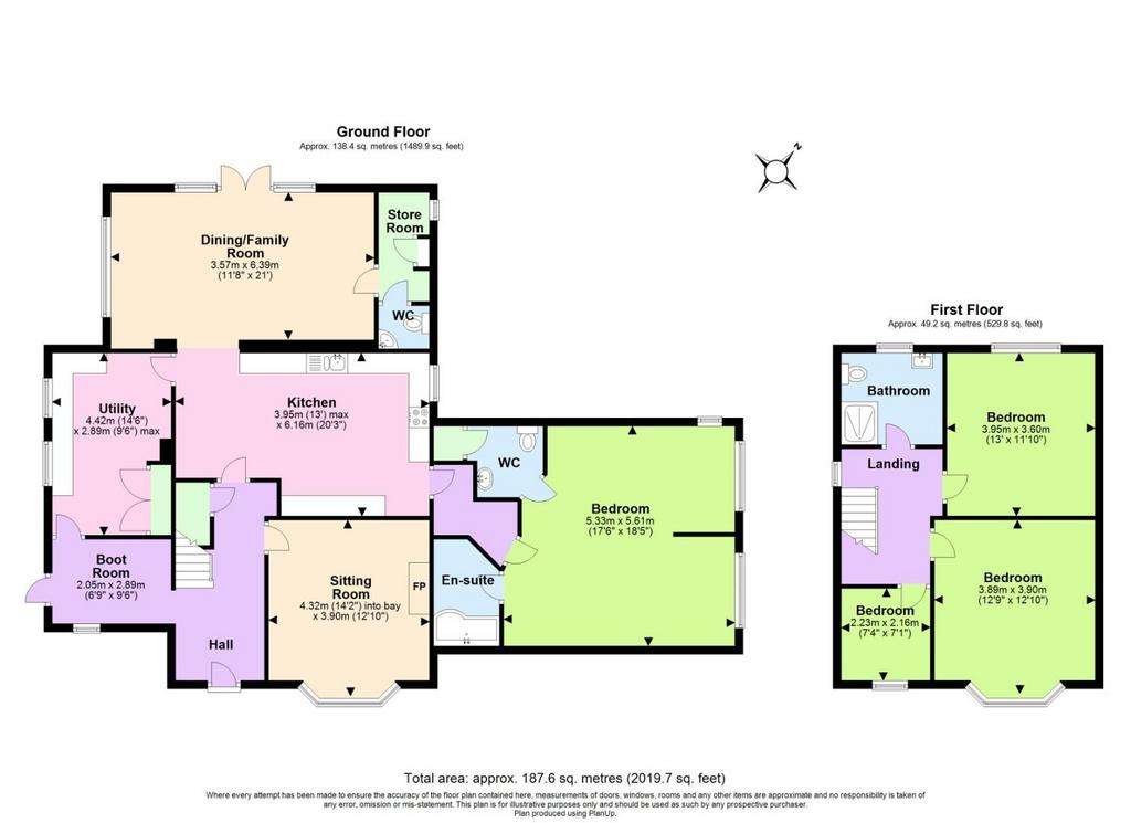 4 bedroom detached house for sale - floorplan