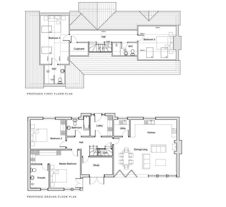 3 bedroom detached bungalow for sale - floorplan