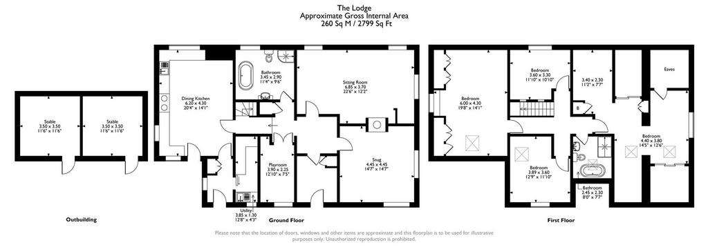 4 bedroom detached house for sale - floorplan