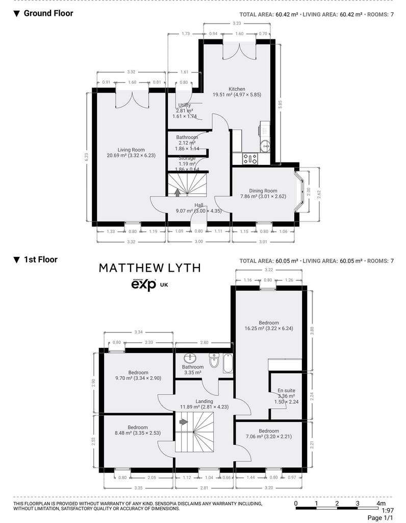 4 bedroom detached house for sale - floorplan