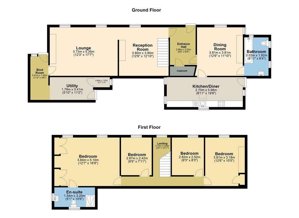 4 bedroom detached house for sale - floorplan