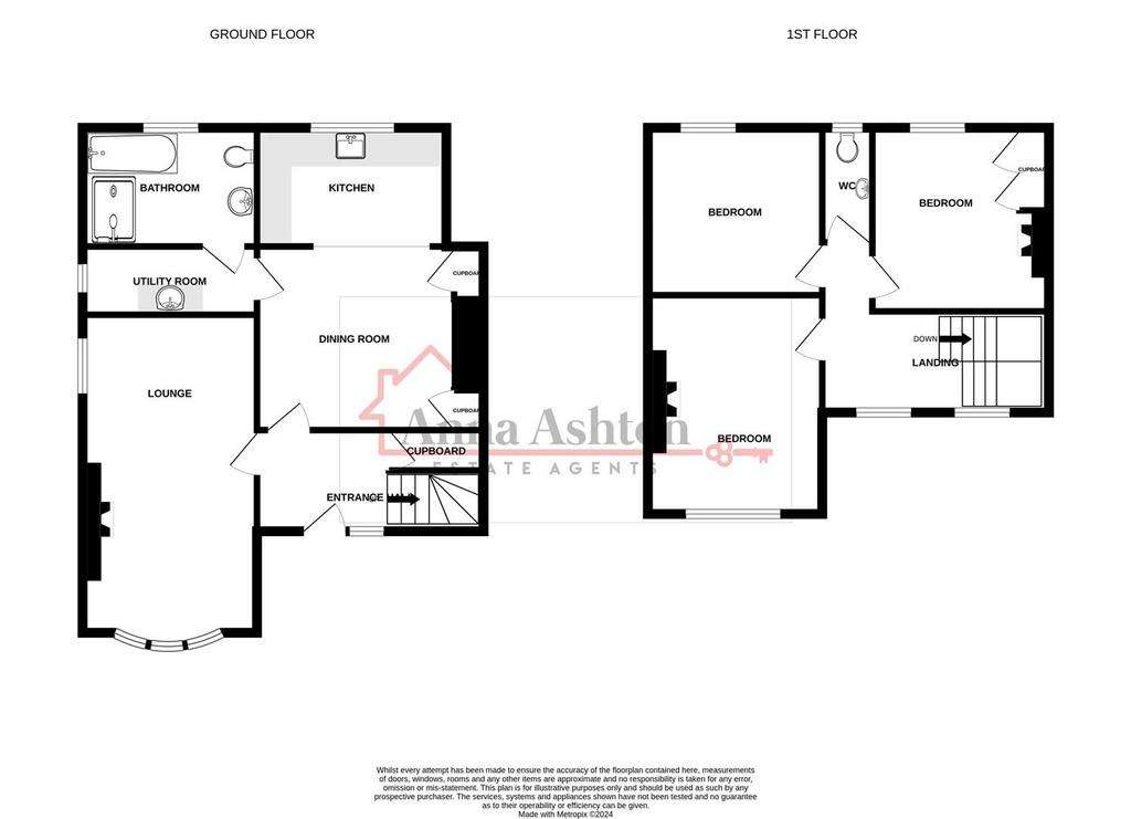 3 bedroom detached house for sale - floorplan