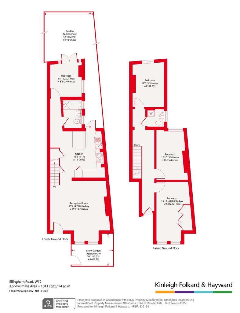 4 bedroom flat for sale - floorplan