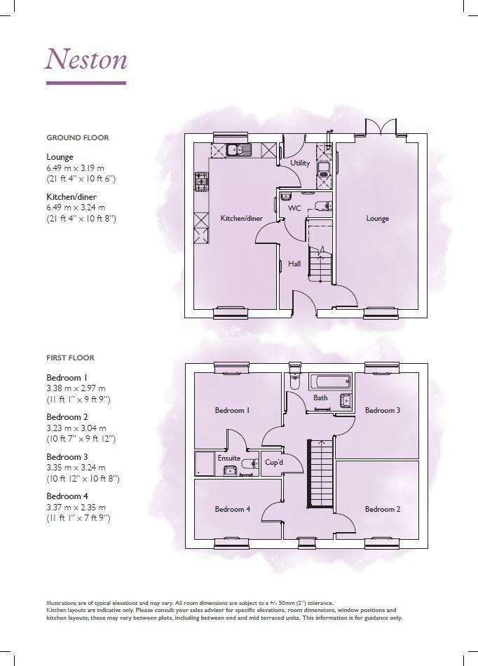 4 bedroom detached house for sale - floorplan