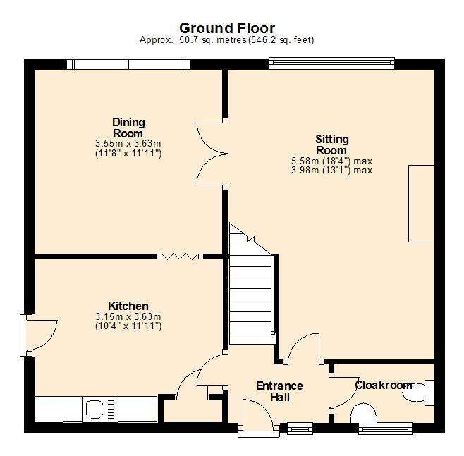 4 bedroom detached house for sale - floorplan