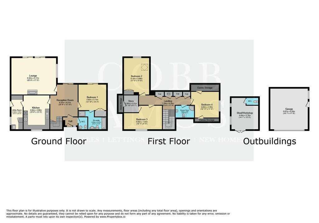 4 bedroom detached house for sale - floorplan