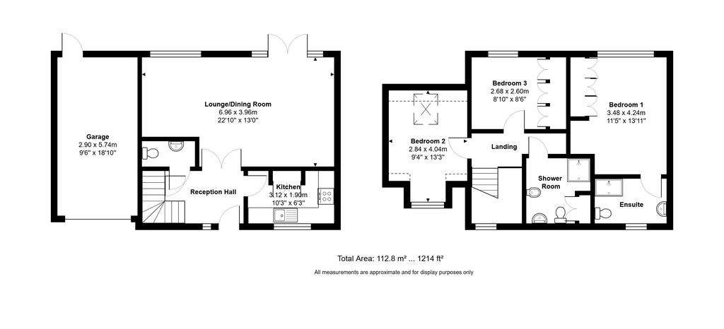 3 bedroom link-detached house for sale - floorplan