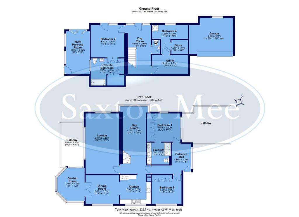 4 bedroom detached house for sale - floorplan