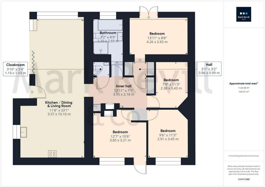 4 bedroom semi-detached house for sale - floorplan