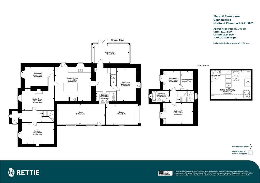 4 bedroom semi-detached house for sale - floorplan