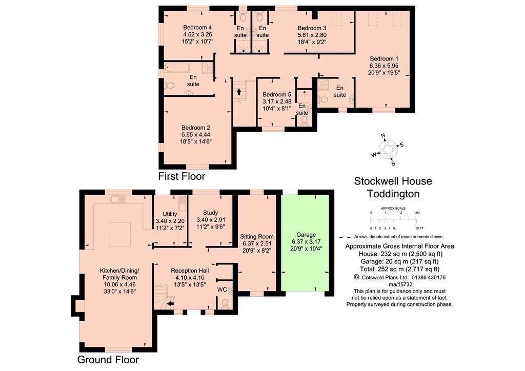 5 bedroom detached house for sale - floorplan