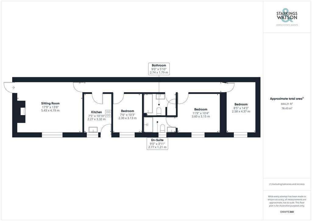 3 bedroom barn conversion for sale - floorplan