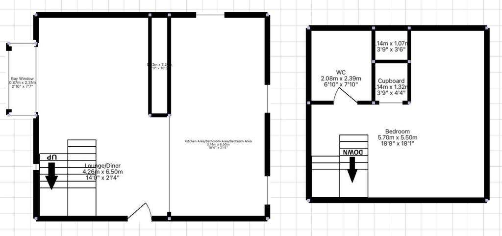 2 bedroom flat for sale - floorplan