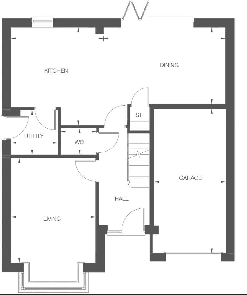 4 bedroom detached house for sale - floorplan