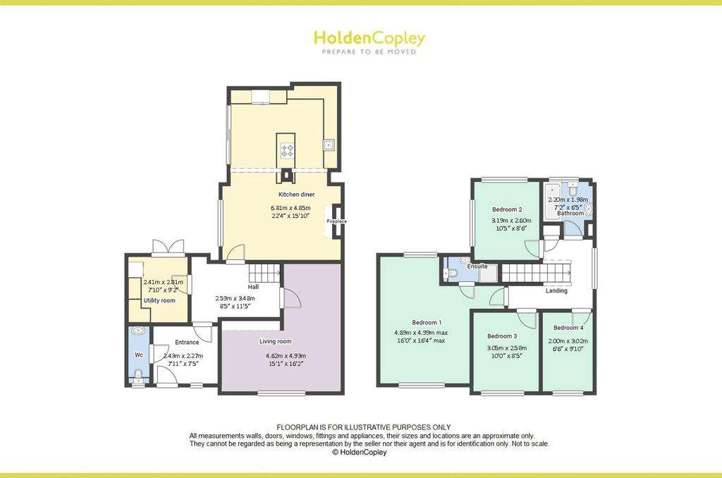 4 bedroom detached house for sale - floorplan