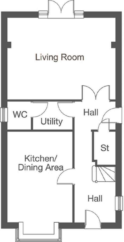 4 bedroom detached house for sale - floorplan