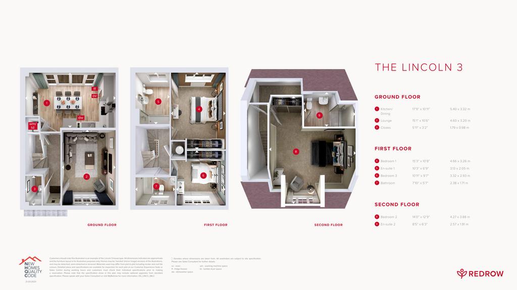 3 bedroom semi-detached house for sale - floorplan