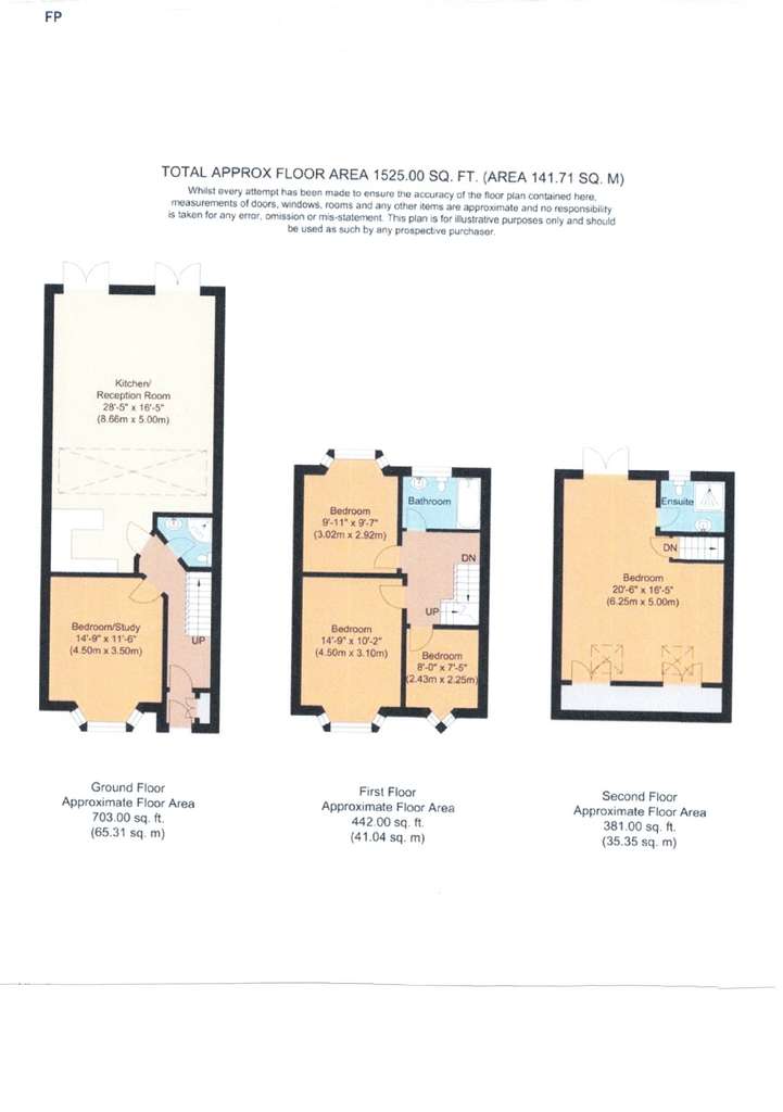 5 bedroom detached house for sale - floorplan