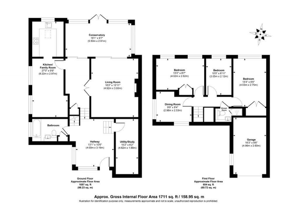 4 bedroom detached house for sale - floorplan