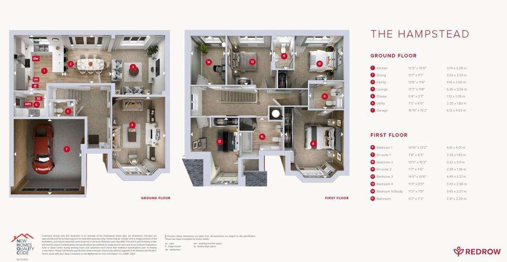 5 bedroom detached house for sale - floorplan