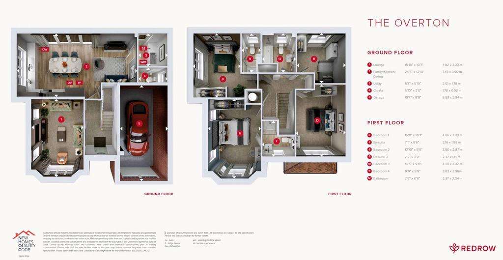 4 bedroom detached house for sale - floorplan