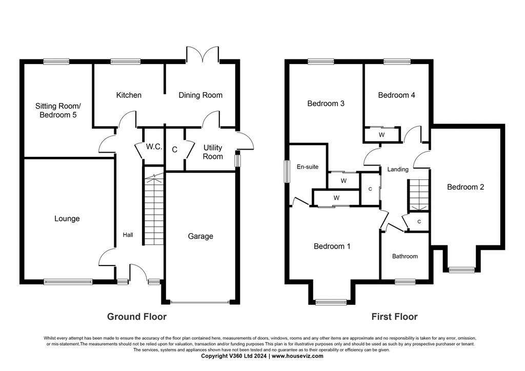 4 bedroom detached house for sale - floorplan