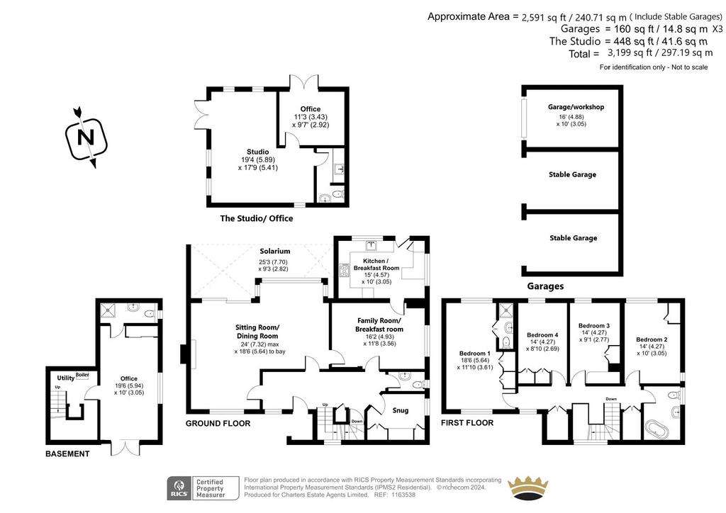 4 bedroom detached house for sale - floorplan