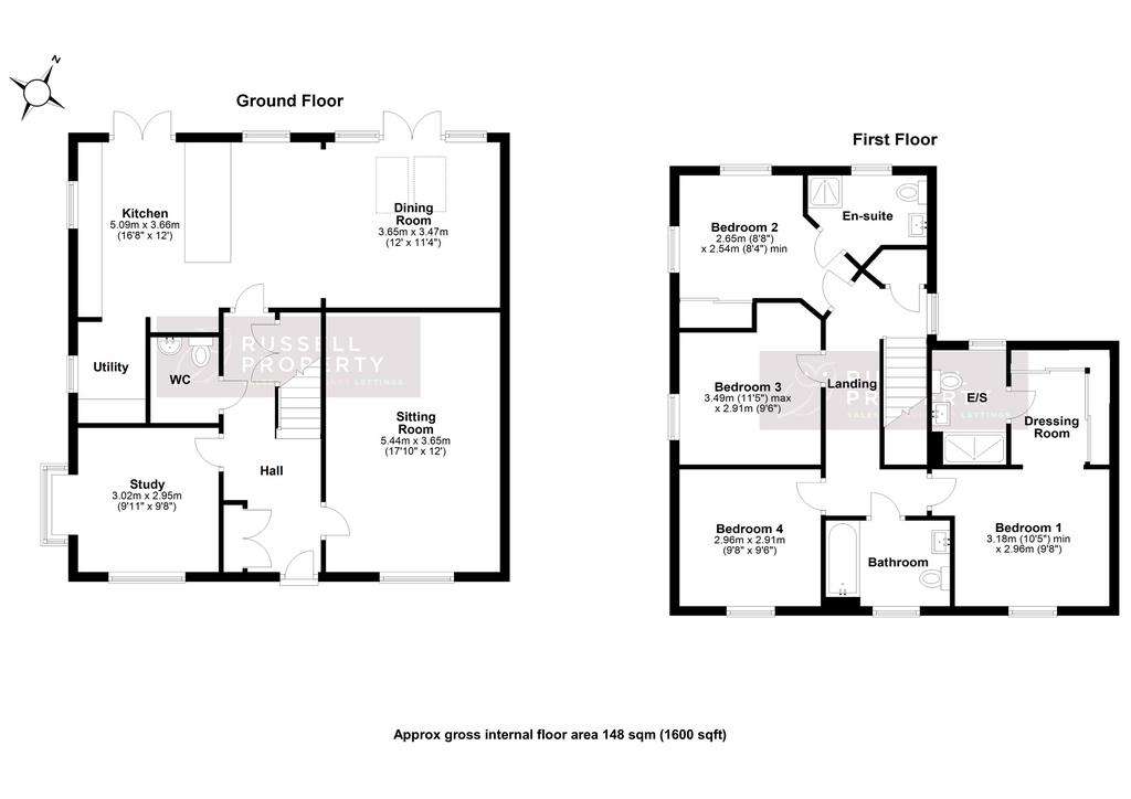 4 bedroom detached house for sale - floorplan