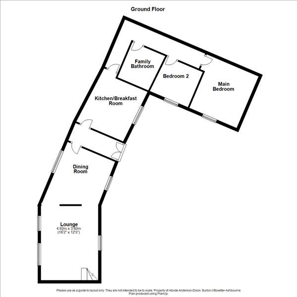 3 bedroom barn conversion to rent - floorplan