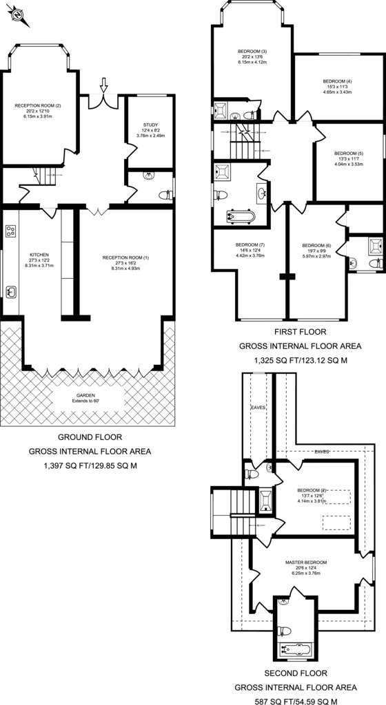 7 bedroom house to rent - floorplan