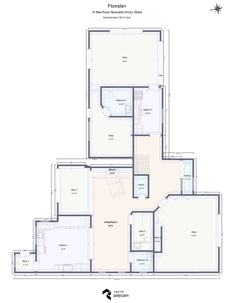 5 bedroom detached house for sale - floorplan