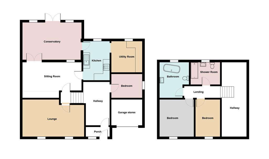 3 bedroom detached house for sale - floorplan