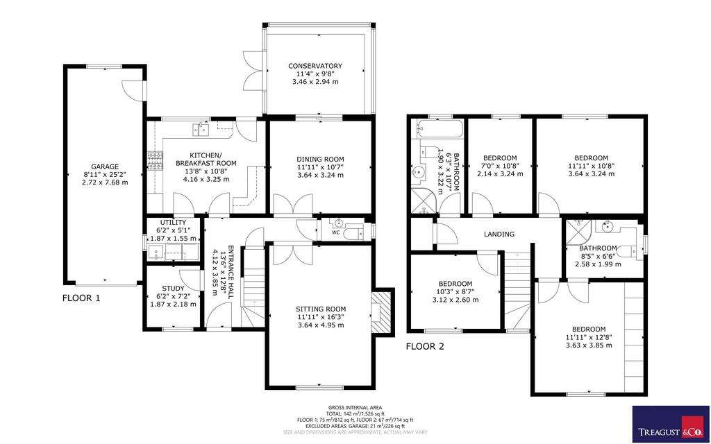 4 bedroom detached house for sale - floorplan