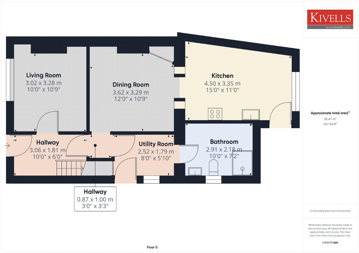 3 bedroom property for sale - floorplan