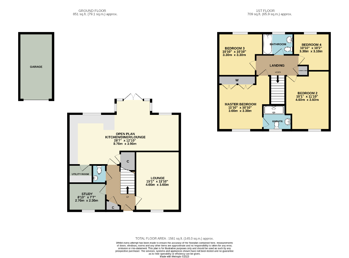 4 bedroom property for sale - floorplan