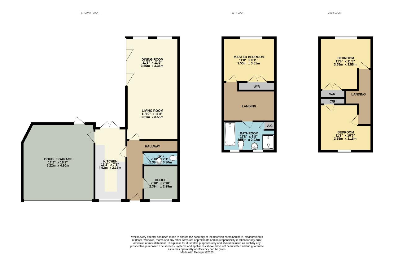 3 bedroom property for sale - floorplan