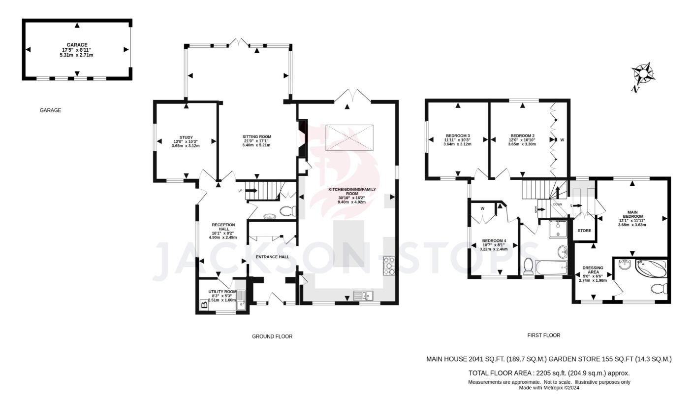 4 bedroom property for sale - floorplan