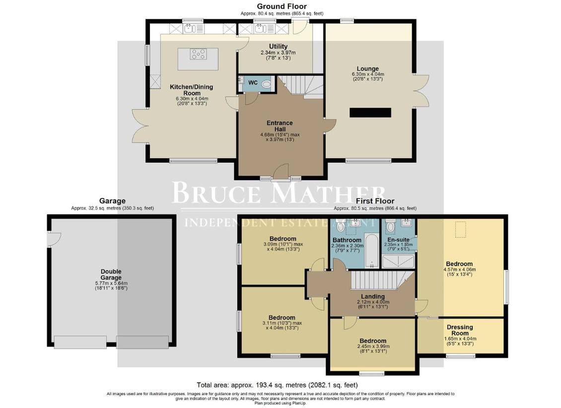 4 bedroom detached house for sale - floorplan