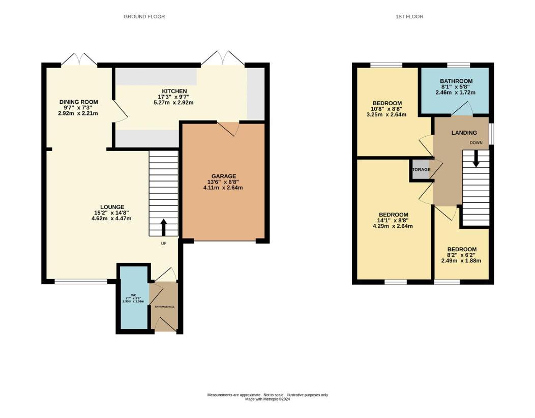 3 bedroom detached house for sale - floorplan